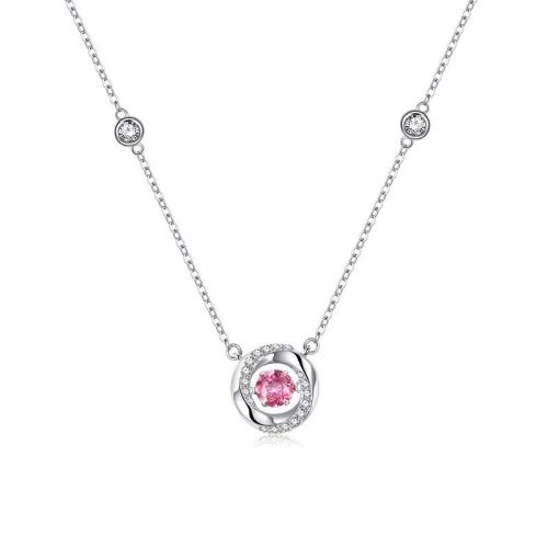 Hollow Heart Shaped Pendant -Sterling Silver